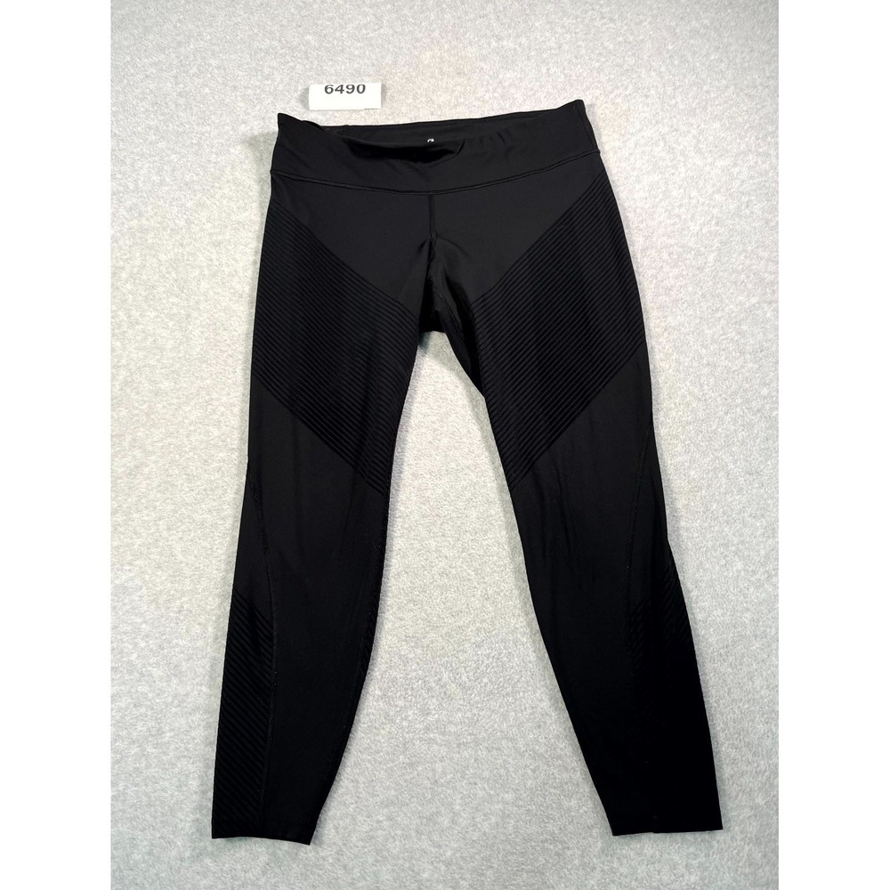 GapFit Sculpt Compression Leggings Womens XL Black Stretch High Waisted Yoga Gym